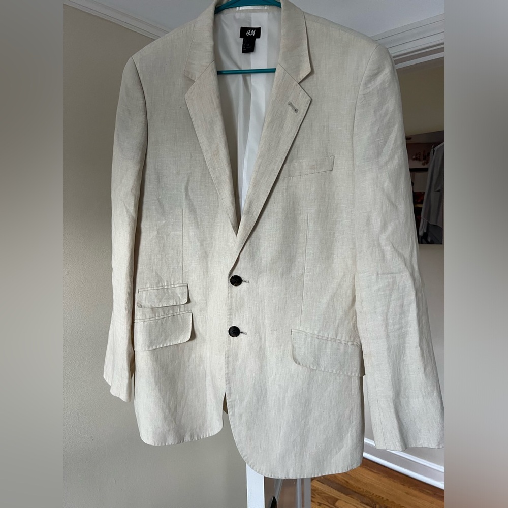 linen blazer
